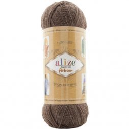 Пряжа Alize SUPERWASH ARTISAN 240 коричневый (5 мотков)