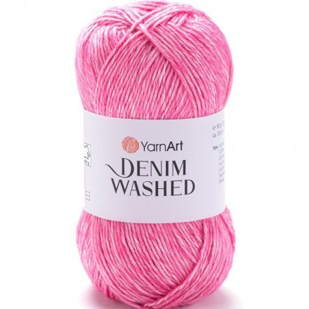 Пряжа Yarnart DENIM WASHED 905 розовый (10 мотков)