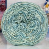 Пряжа Рассказовская АНГОРКА МЕЛАНЖ 57-1 лимон/тиффани/ментол (2 мотка)