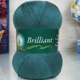 Пряжа Vita BRILLIANT 19 дымчато-изумрудный (5 мотков)