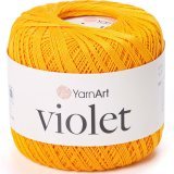 Пряжа Yarnart VIOLET 5307 канарейка (6 мотков)