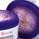 Пряжа Yarnart ROSEGARDEN 321 фиолет/розов/белый (2 мотка)