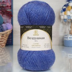 Пряжа Камтекс ВОЗДУШНАЯ 149 джинсовый меланж (5 мотков)