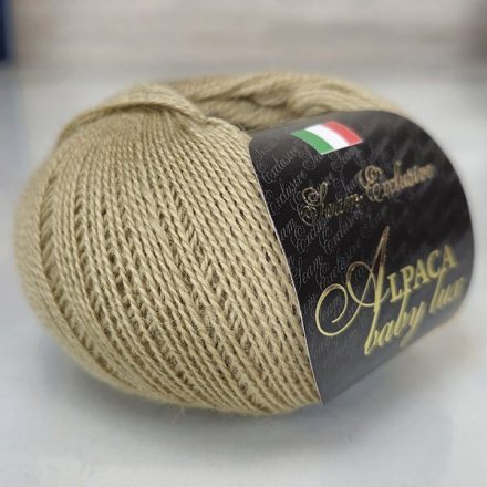 Пряжа Seam ALPACA BABY LUX 14 бежевый (2 мотка)