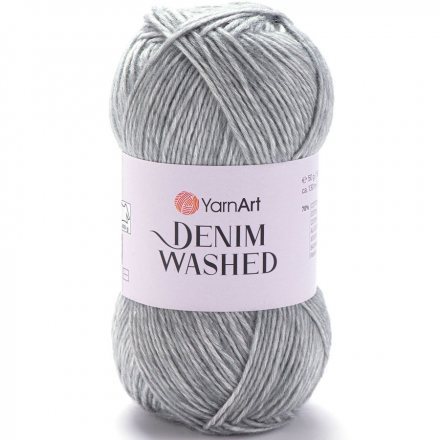 Пряжа Yarnart DENIM WASHED 908 серый (10 мотков)