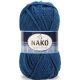 Пряжа Nako SPORT WOOL 517 синий (5 мотков)