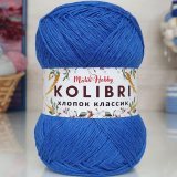 Пряжа M&amp;h KOLIBRI ХЛОПОК КЛАССИК 007 аквамарин (2 мотка)