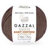Пряжа Gazzal BABY COTTON XL 3455 какао (5 мотков)