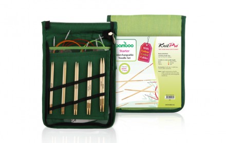 Набор съемных спиц KnitPro Bamboo Starter