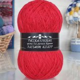 Пряжа Рассказовская ЭЛЕГАНТ КОЛОР 24 красный (3 мотка)