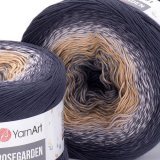 Пряжа Yarnart ROSEGARDEN 323 маренго/беж/серый (2 мотка)