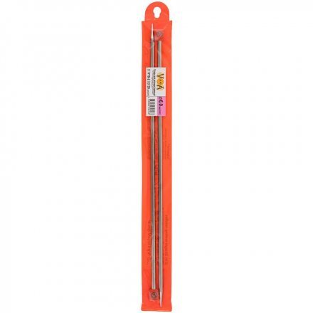 Спицы прямые сталь Visantia 35 см, № 6.0