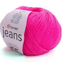 Пряжа Yarnart JEANS 59 мальва (10 мотков)