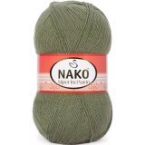 Пряжа Nako SUPER INCI NARIN 13489 хаки (5 мотков)