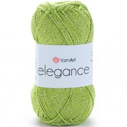 Пряжа Yarnart ELEGANCE 114 зел.яблоко (5 мотков)