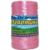 Пряжа для мочалок КУДРЯШКА 020 розовый матовый (5 мотков)