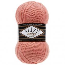 Пряжа Alize SUPERLANA KLASIK 161 пудра (5 мотков)