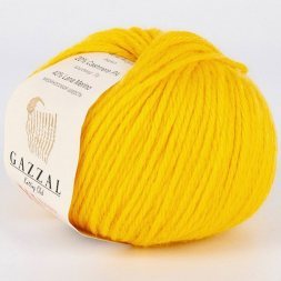 Пряжа Gazzal BABY WOOL XL 812 желтый (10 мотков)