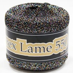 Пряжа Seam LUREX LAME 550 957 радужный темный (2 мотка)