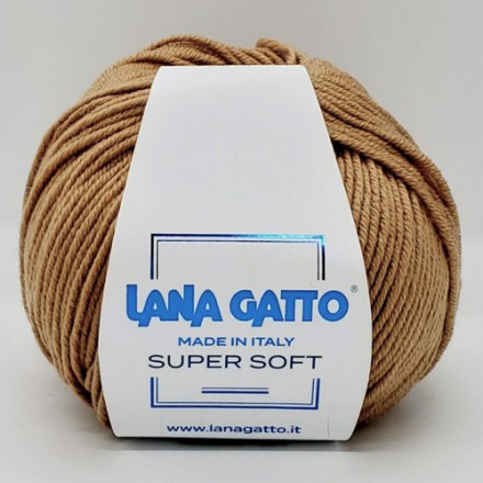 Пряжа Lana Gatto SUPER SOFT 14202 верблюжий