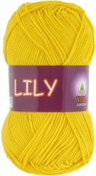 Пряжа Vita cotton LILY 1627 яр.желтый