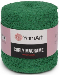 Пряжа Yarnart CURLY MACRAME 759 зелёный (1 моток)