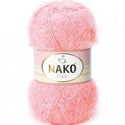 Пряжа Nako PARIS 3294 роз.коралл (5 мотков)