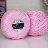 Пряжа Yarnart LILY 5046 розовый (4 мотка)