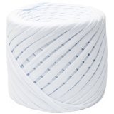 Пряжа M&amp;h ТРИКОТАЖНАЯ 001 белый (1 моток)