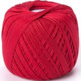 Пряжа Yarnart LILY 5020 т.красный (4 мотка)