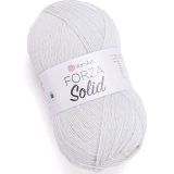 Пряжа Yarnart FORZA SOLID 4611 серебристый (5 мотков)
