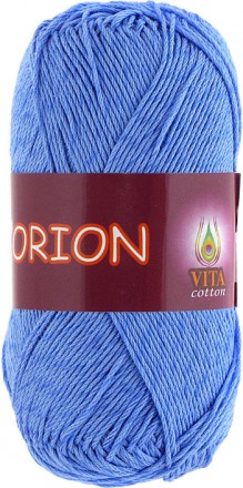 Пряжа Vita cotton ORION 4574 яр.голубой