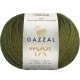 Пряжа Gazzal WOOL 175 317 хаки (5 мотков)