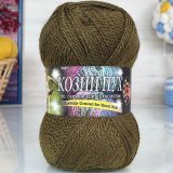 Пряжа Color City КОЗИЙ ПУХ 404 болотный (10 мотков)