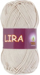 Пряжа Vita cotton LIRA 5032 холодный св.беж