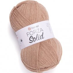 Пряжа Yarnart FORZA SOLID 4607 персиковый (5 мотков)