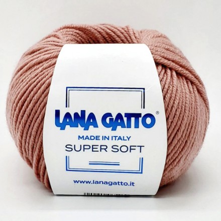 Пряжа Lana Gatto SUPER SOFT 14393 пудра