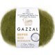 Пряжа Gazzal SUPER KID MOHAIR 64402 болото (6 мотков)